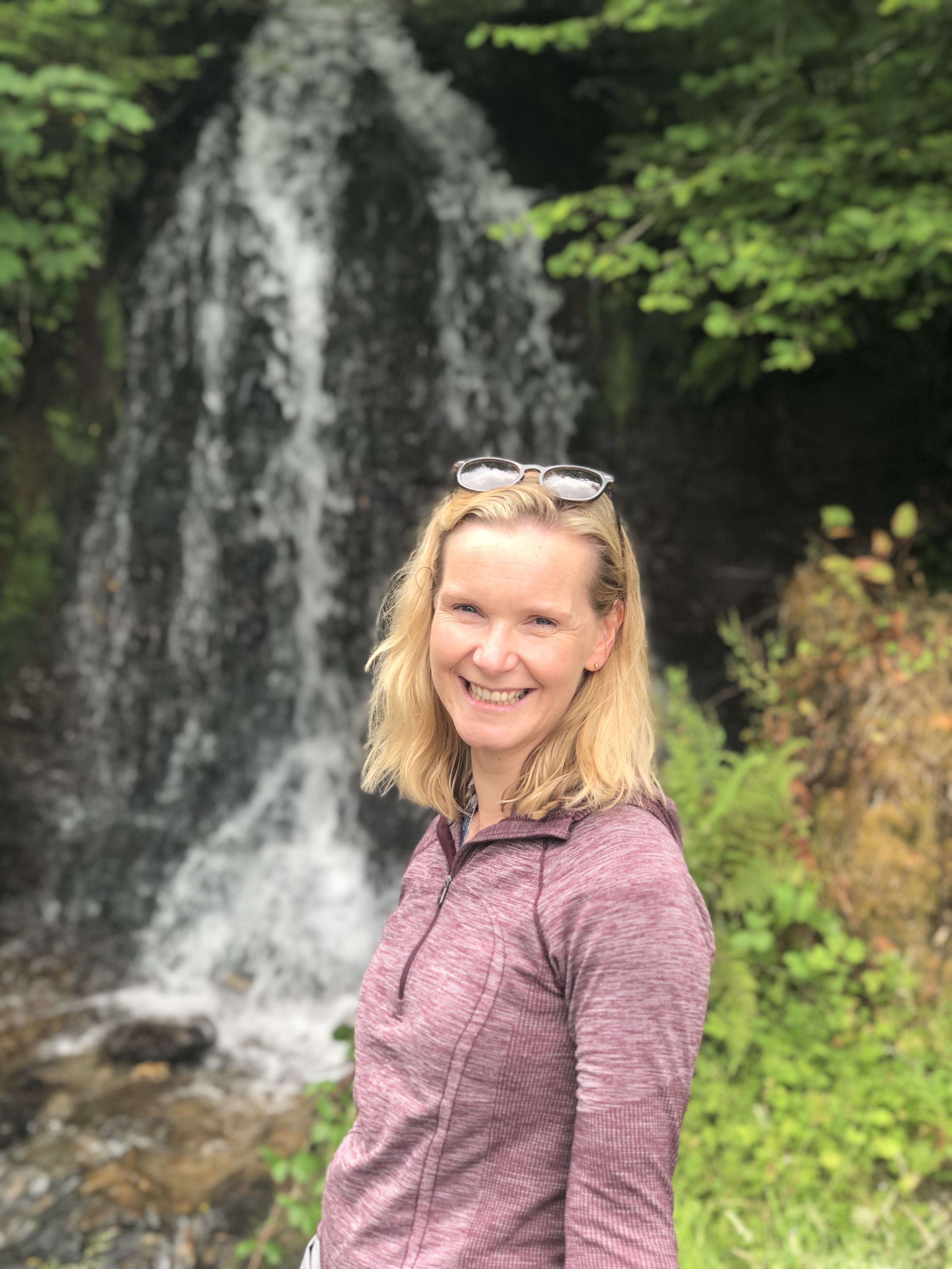 Anne’s first ever yoga experience was a revelation to her, she left the class that Friday feeling like she was floating on air. The relaxed, calm and happy sensation lasted into the weekend.  From that day 8 years ago she has practiced Yoga regularly and wishes she had found it sooner.

Originally a Hull girl Anne has lived in Leicester since moving to study at Leicester University. She later enjoyed producing Theatre Programmes for the West End until she left to have children.  After years of looking after the family at home, she realised she needed to start her journey back into work that would still fit around the family. Yoga was the one thing in life that sang to her.  Anne is a qualified Sun Power Yoga and SPYKids Yoga Teacher.

Anne really believes that yoga is for everyone no matter of size flexibility and fitness. What she loves the most is witnessing the progression of her students from novice to experience as their bodies and minds are transformed.  Sun salutes are definitely her favourite part of practice, but she always incorporates breath work into her classes to rein in the mind, whilst creating a light-hearted and welcoming atmosphere. 
